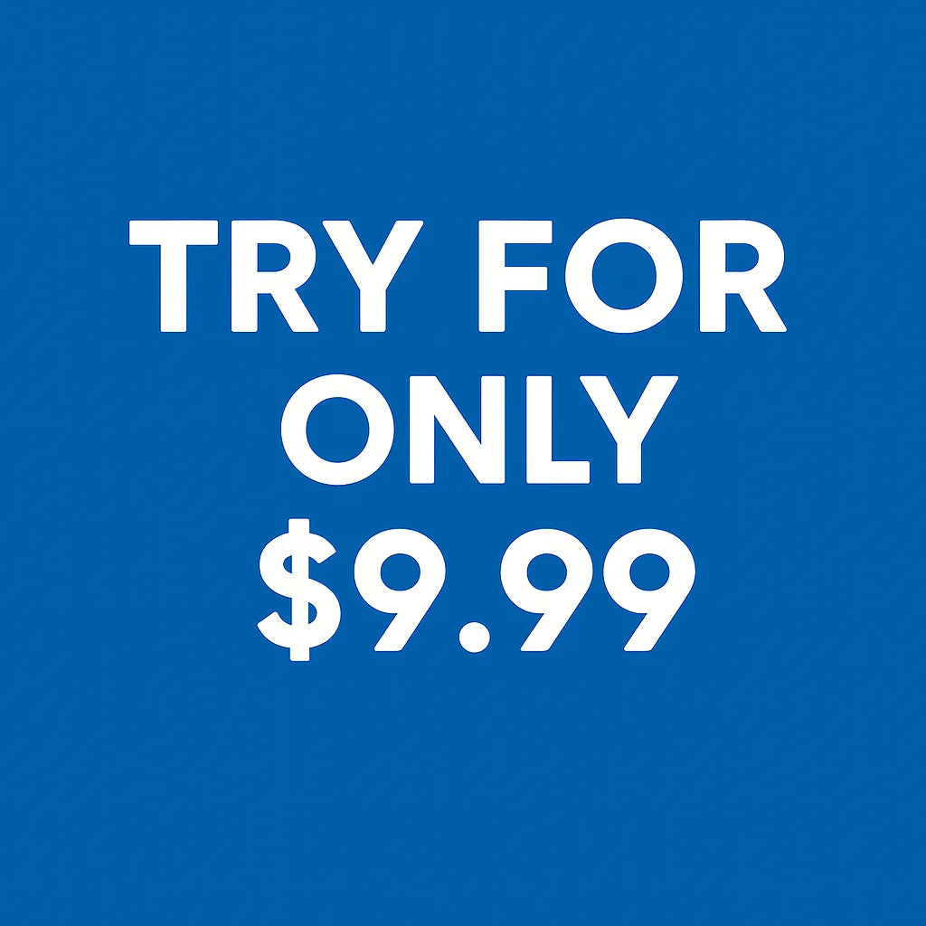 Trial Plan Fee — $9.99 (one-time)