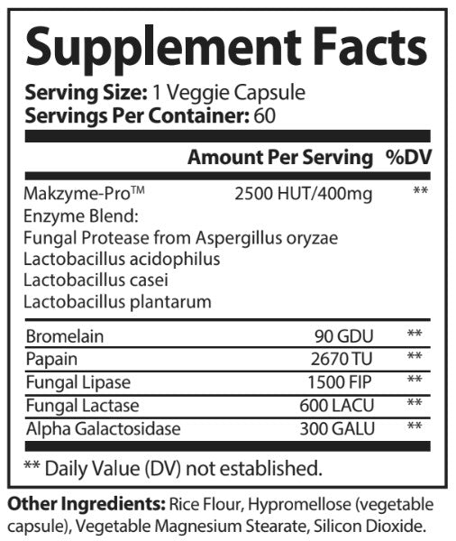 Digestive Enzyme Formula
