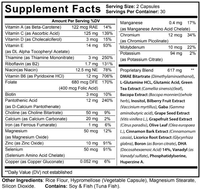 Brain & Focus Formula
